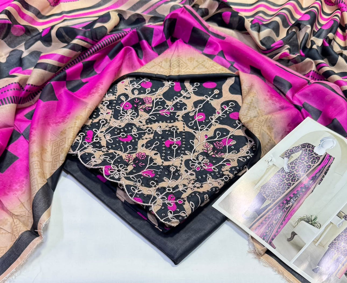 Boring Daman Embroidered Collection