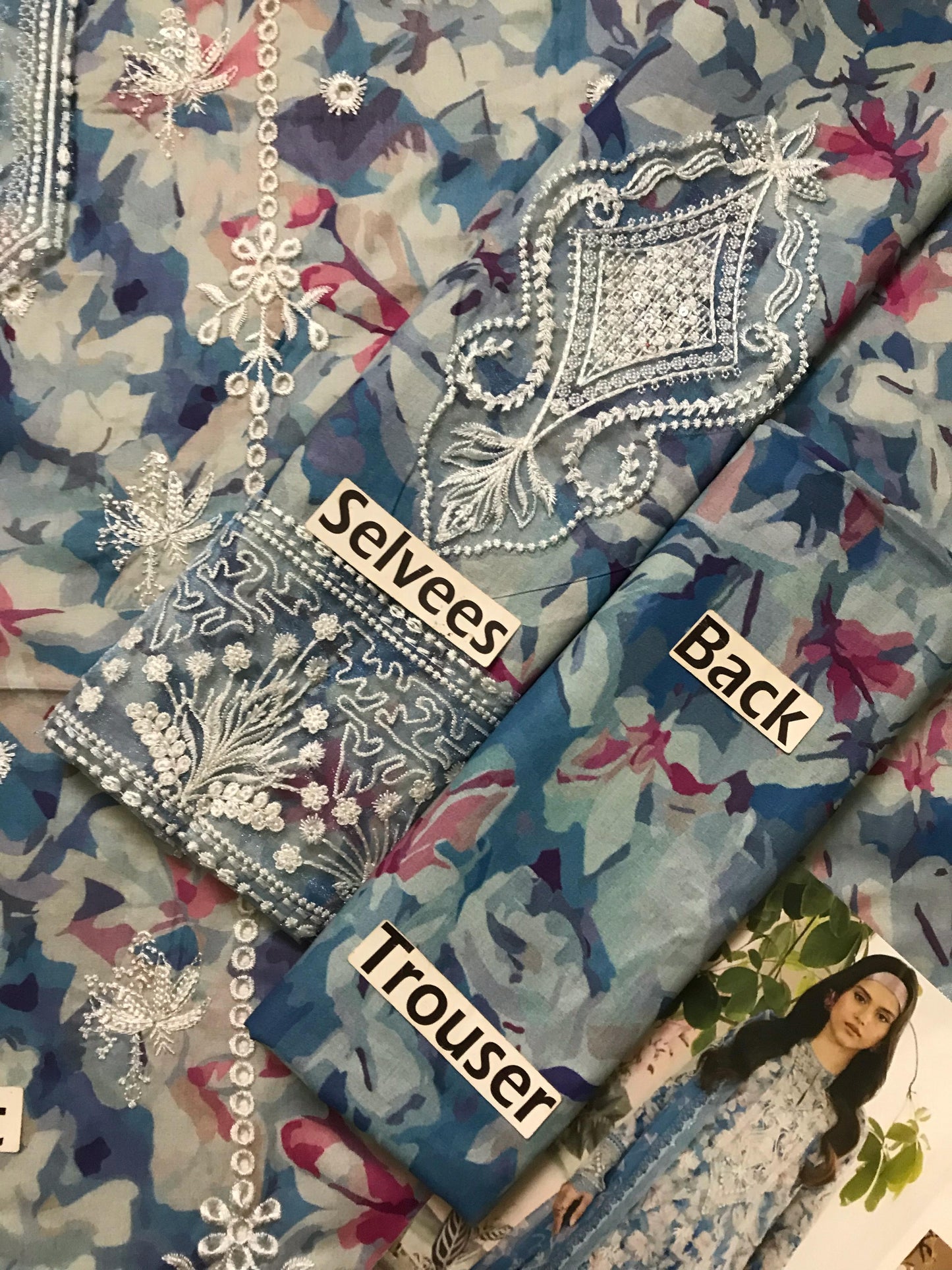 Afrozeh Lawn Chickenkari Collection