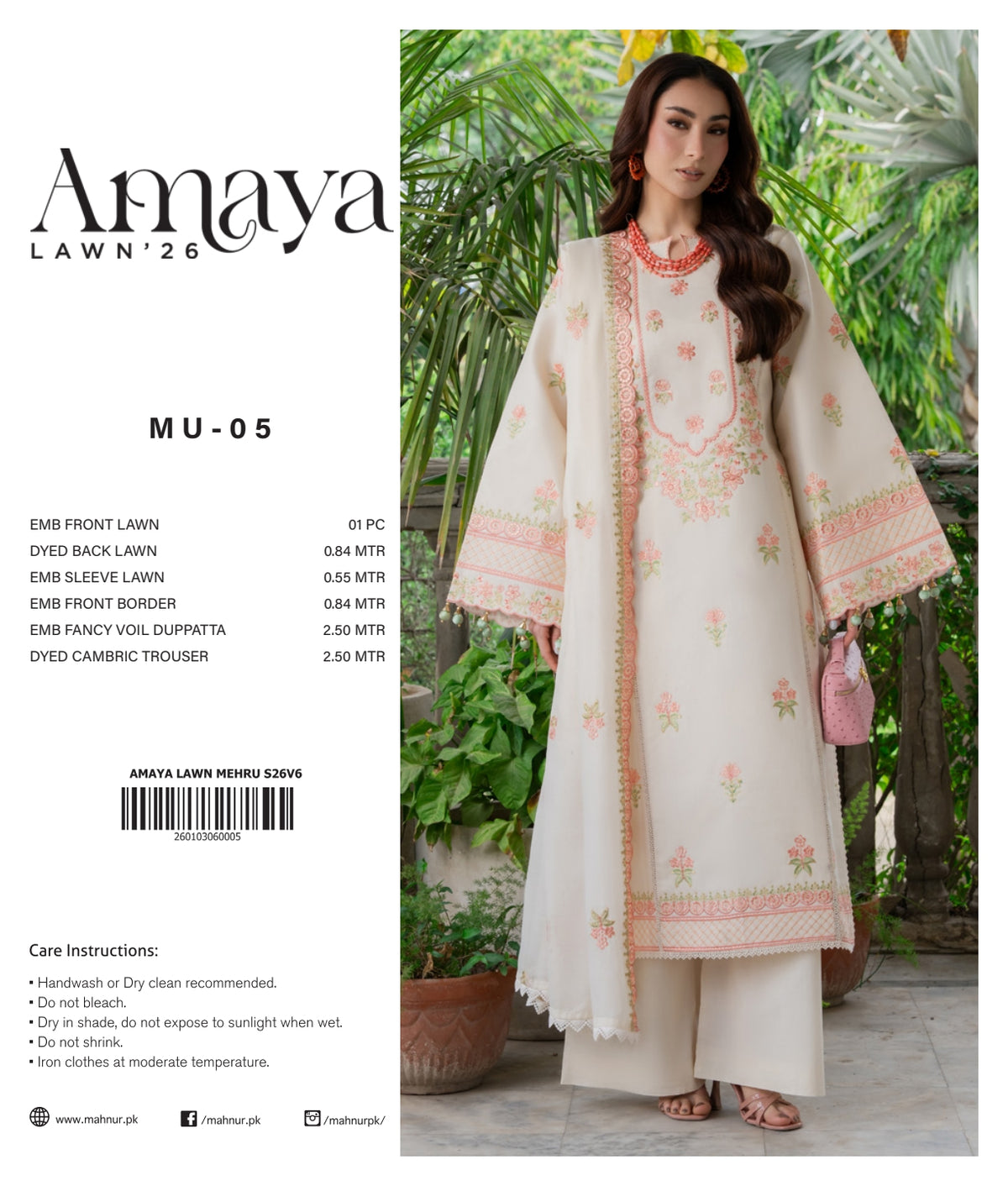 AMAYA LAWN 26 MAHNUR