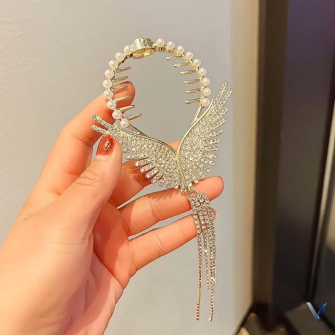 Fancy China butterfly hair Clew