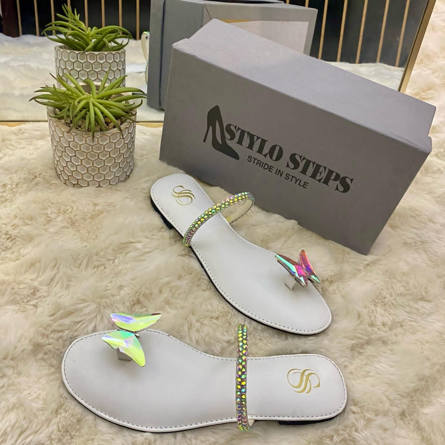 Butterfly Stride Flats