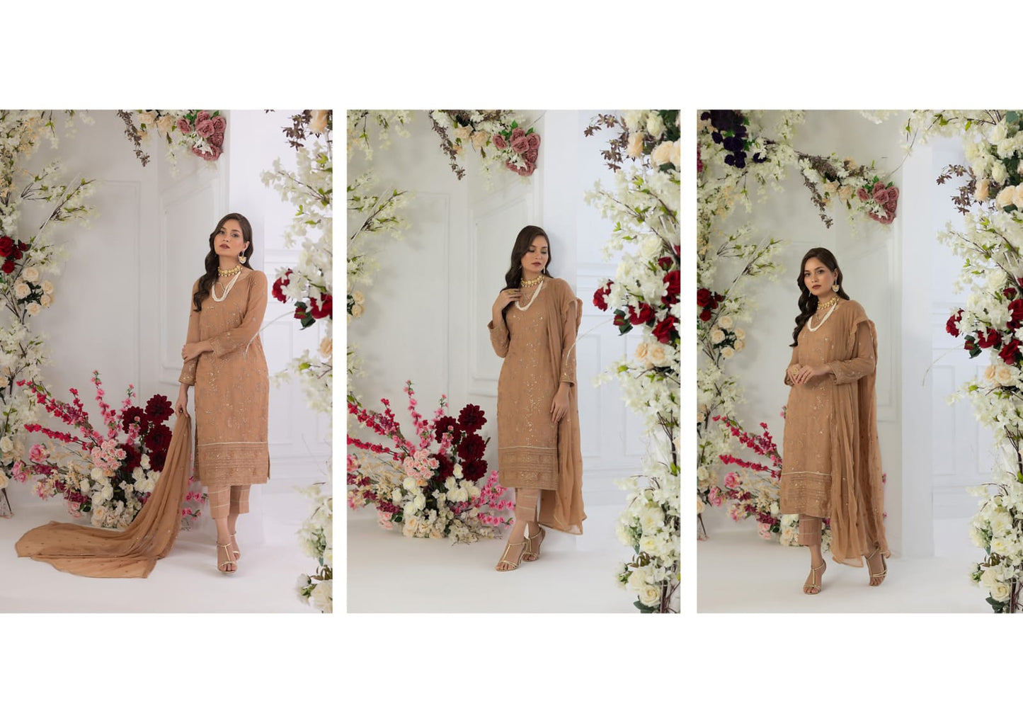 Bahar Ready to Wear Festive Stitched Chiffon