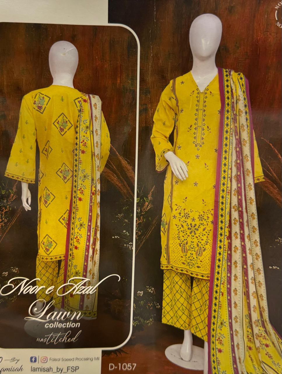Noor e Azal Lawn 2026 Collection