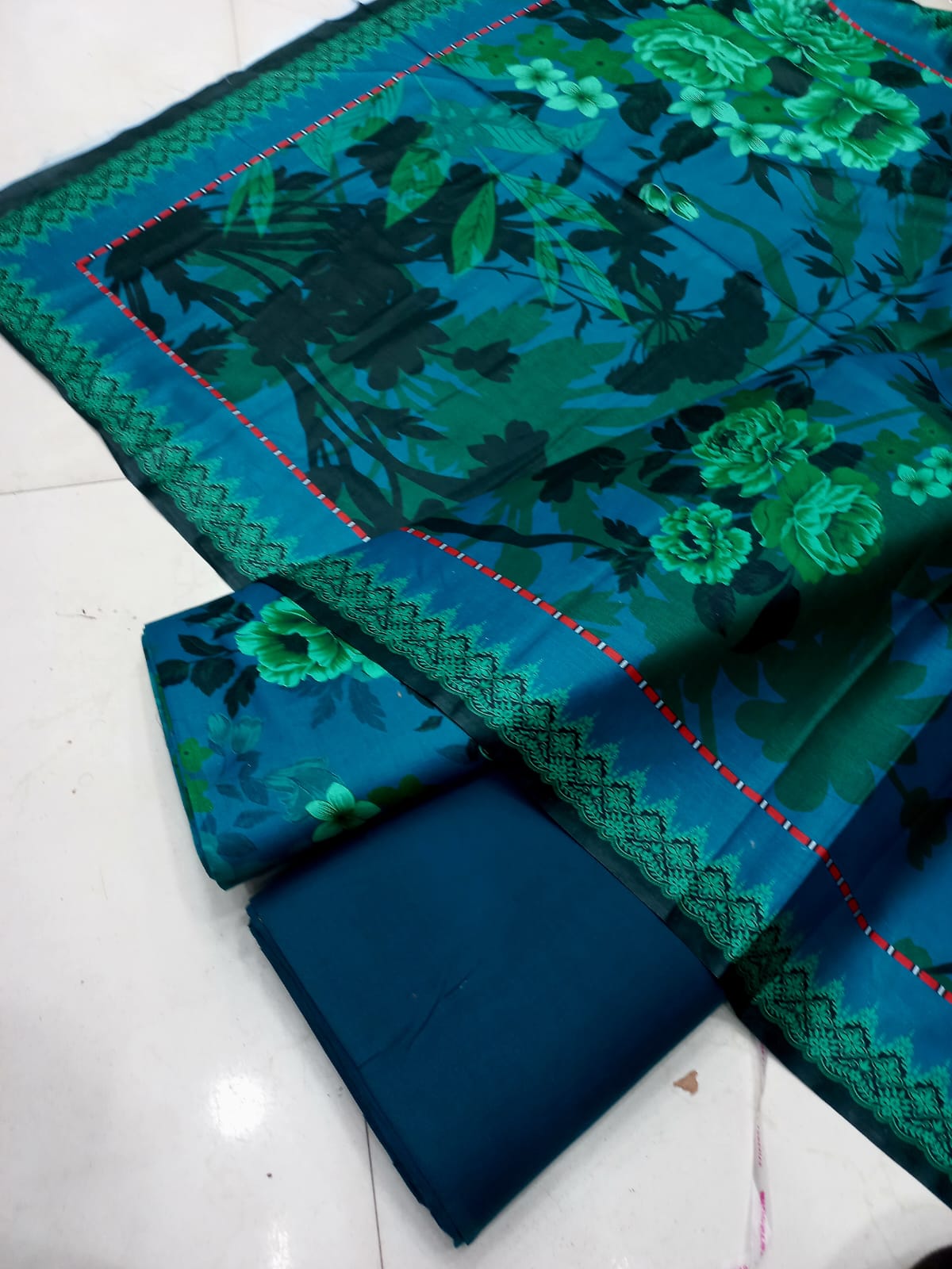 Mix Brand 3 Pcs Printed Cotton