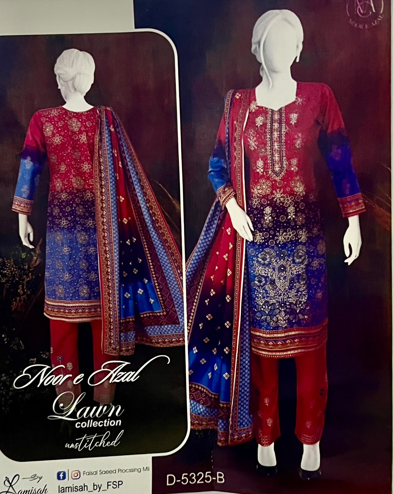 Noor e Azal Lawn 2026 Collection