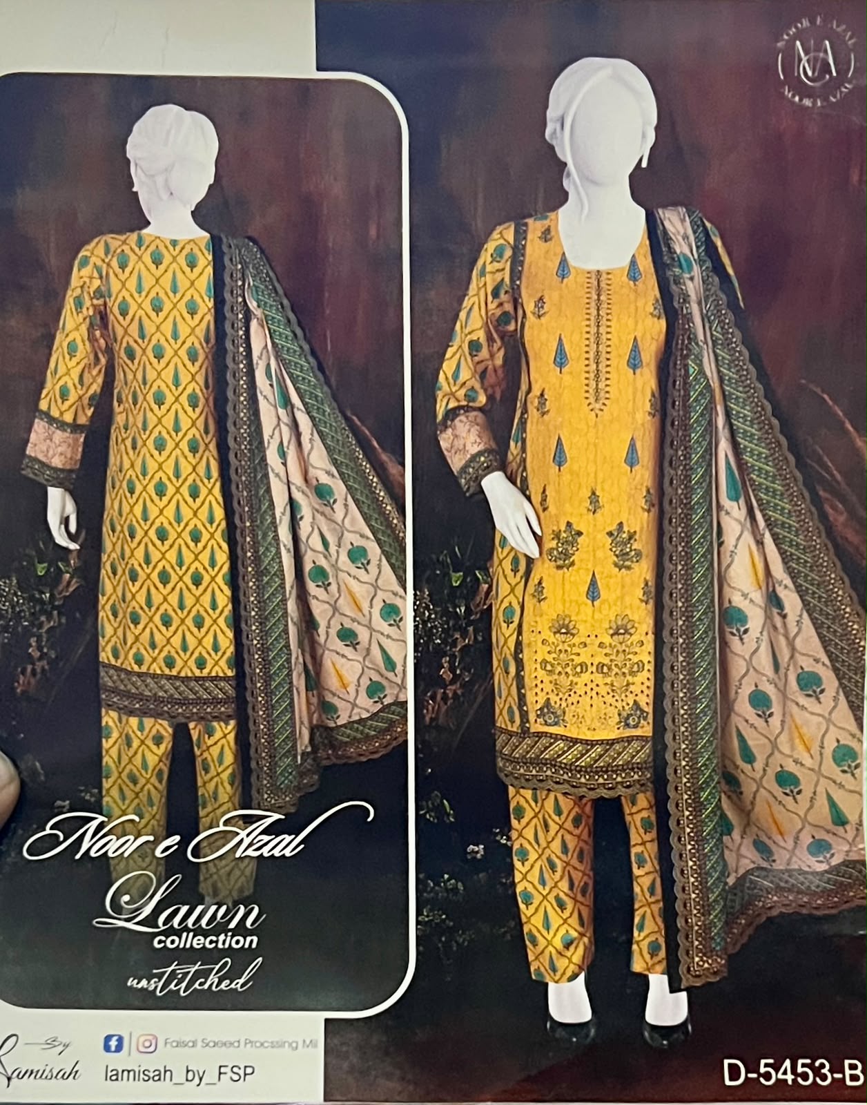 Noor e Azal Lawn 2026 Collection