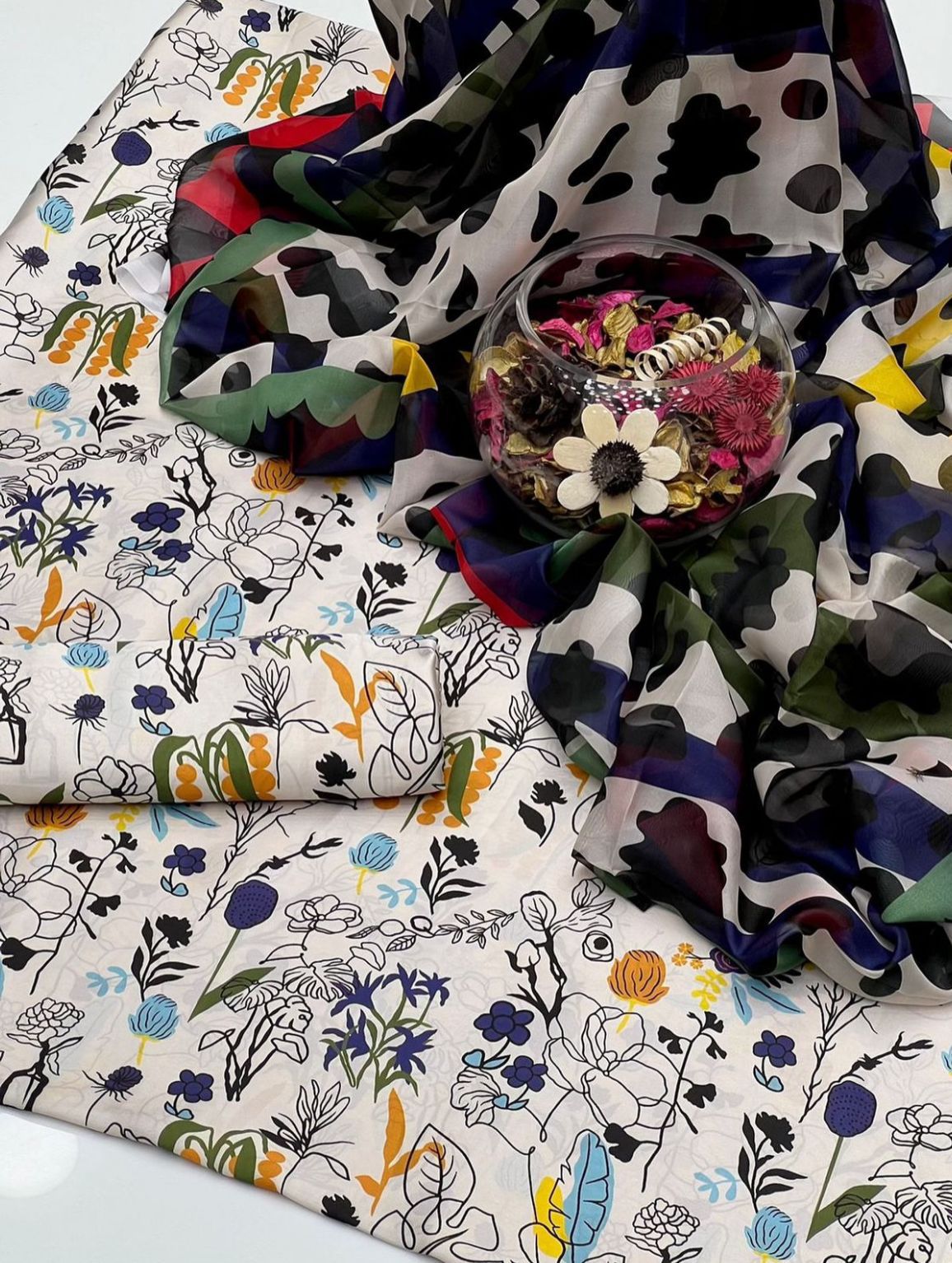 Floral Digital Printed