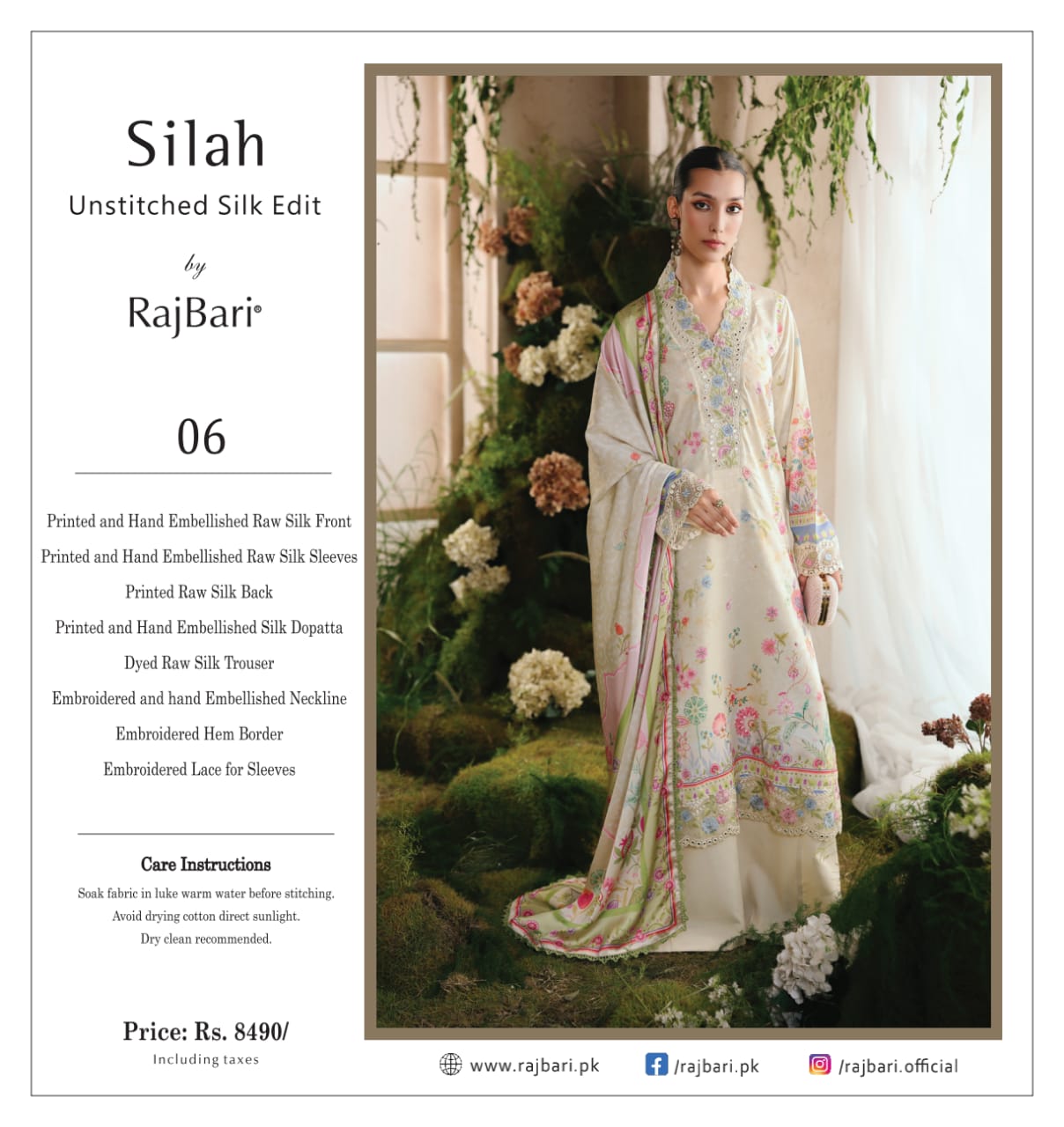 RAJBARI SILAH SILK EDIT COLLECTION