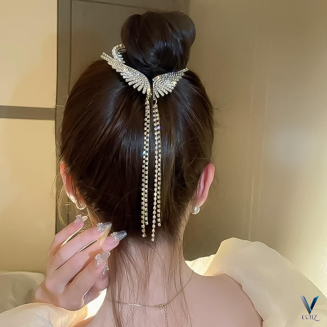 Fancy China butterfly hair Clew