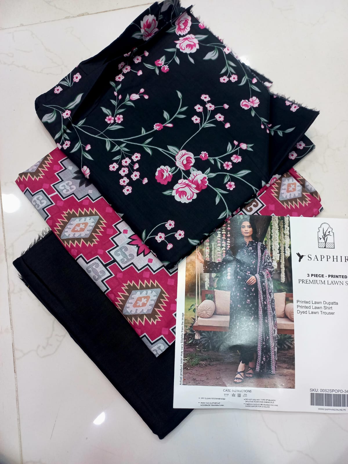 Digital Printed Lawn SAPPHIRE