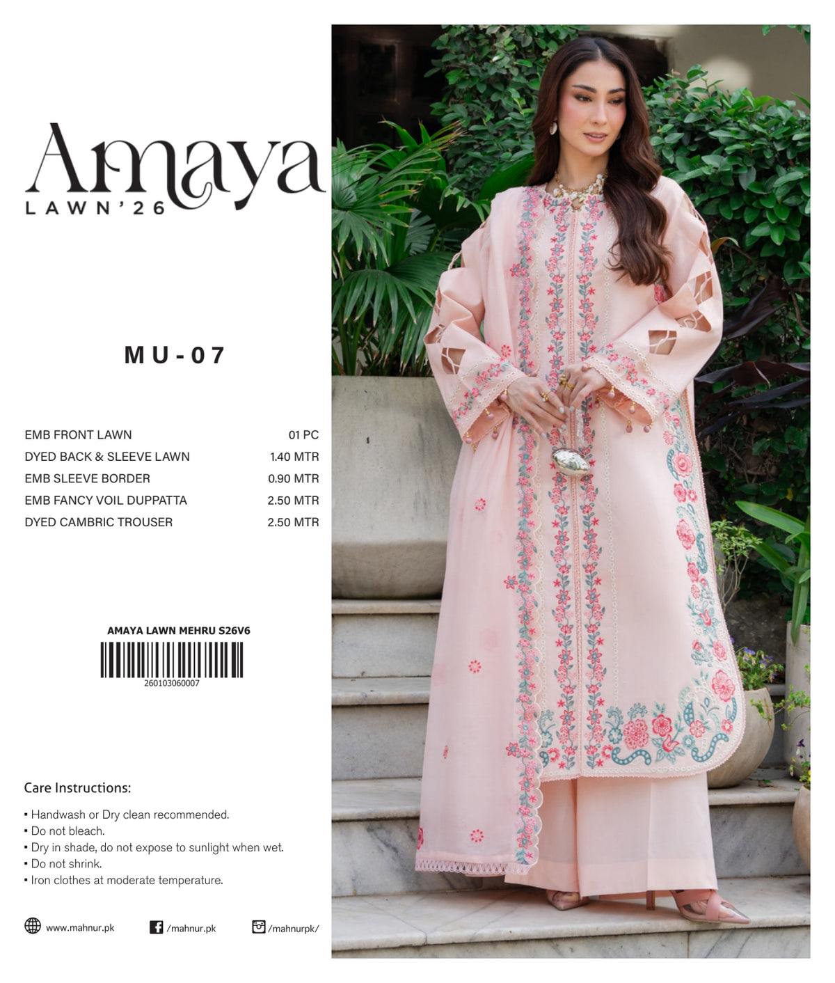 AMAYA LAWN 26 MAHNUR