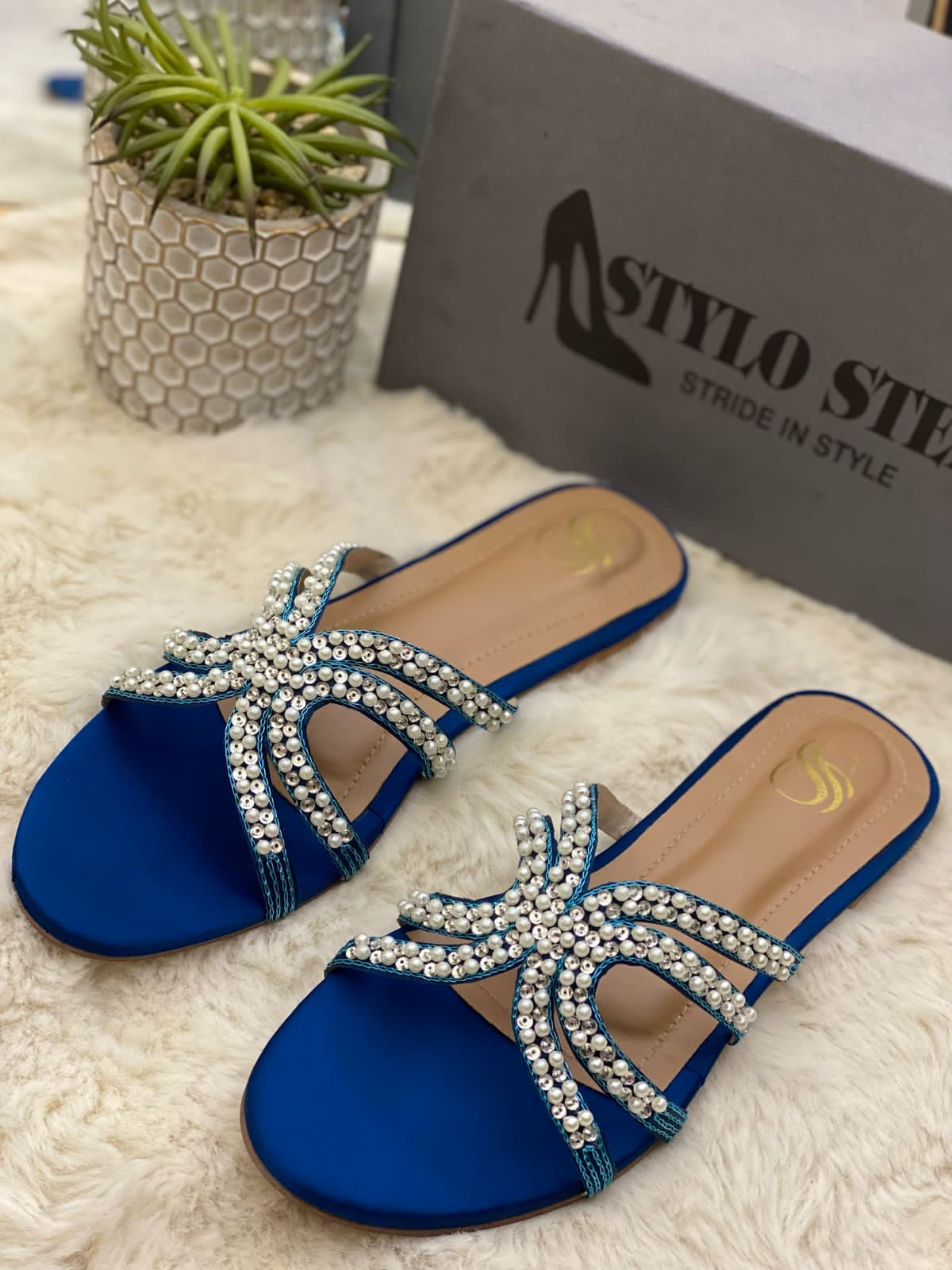 Pearl Elegance Flats