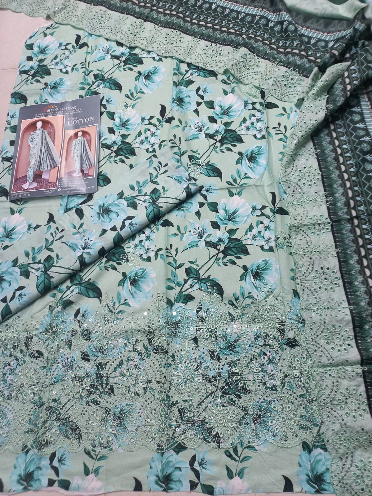 Sun Shine Lawn Embroidery