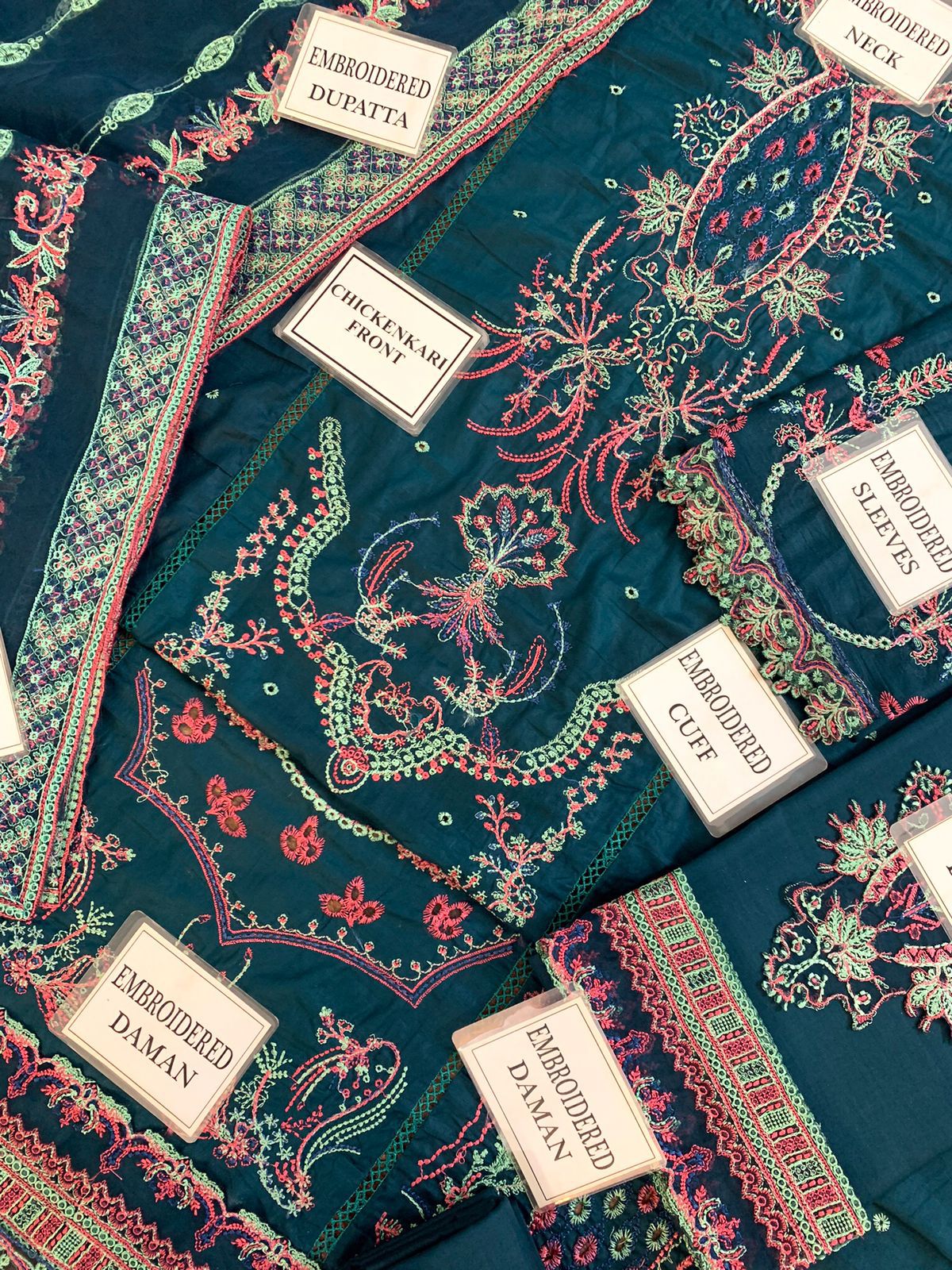QALAMKAR LUXURY LAWN CHICKEN KARI COLLECTION