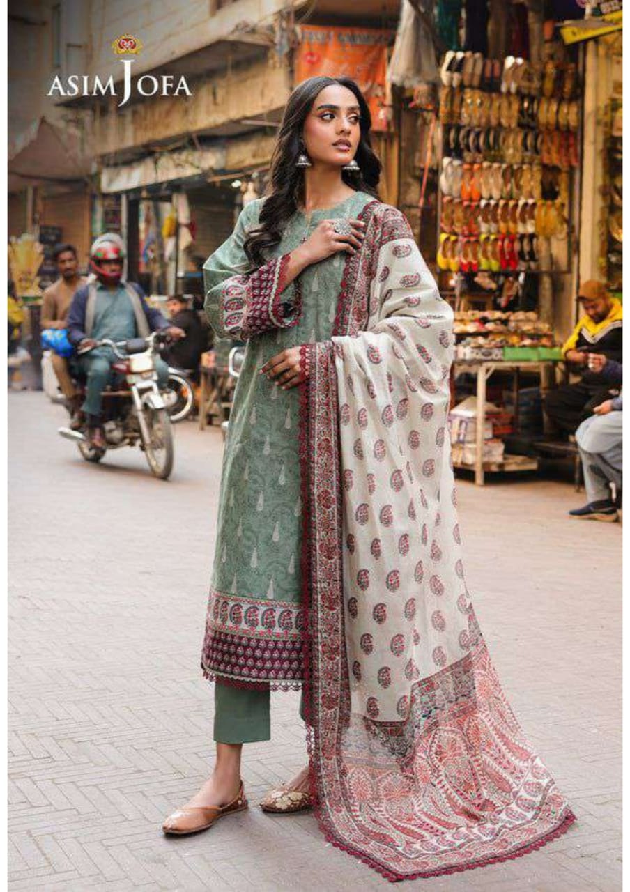ASIM JOFA Printed Lawn Combined