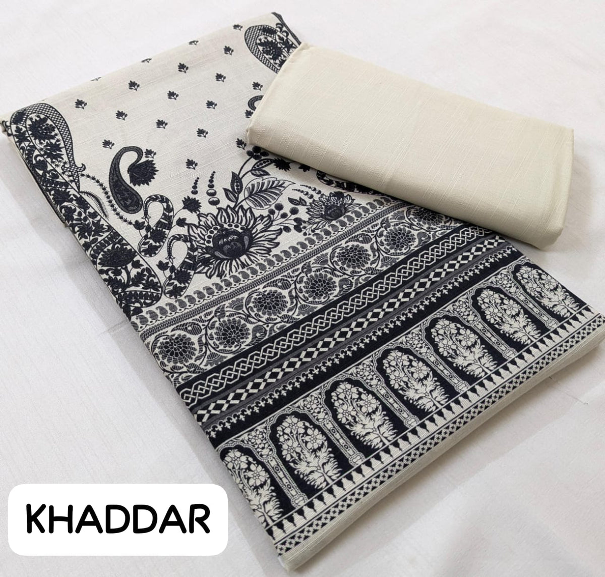 2 PCS SHIRT TROUSER KHADDAR COLLECTION