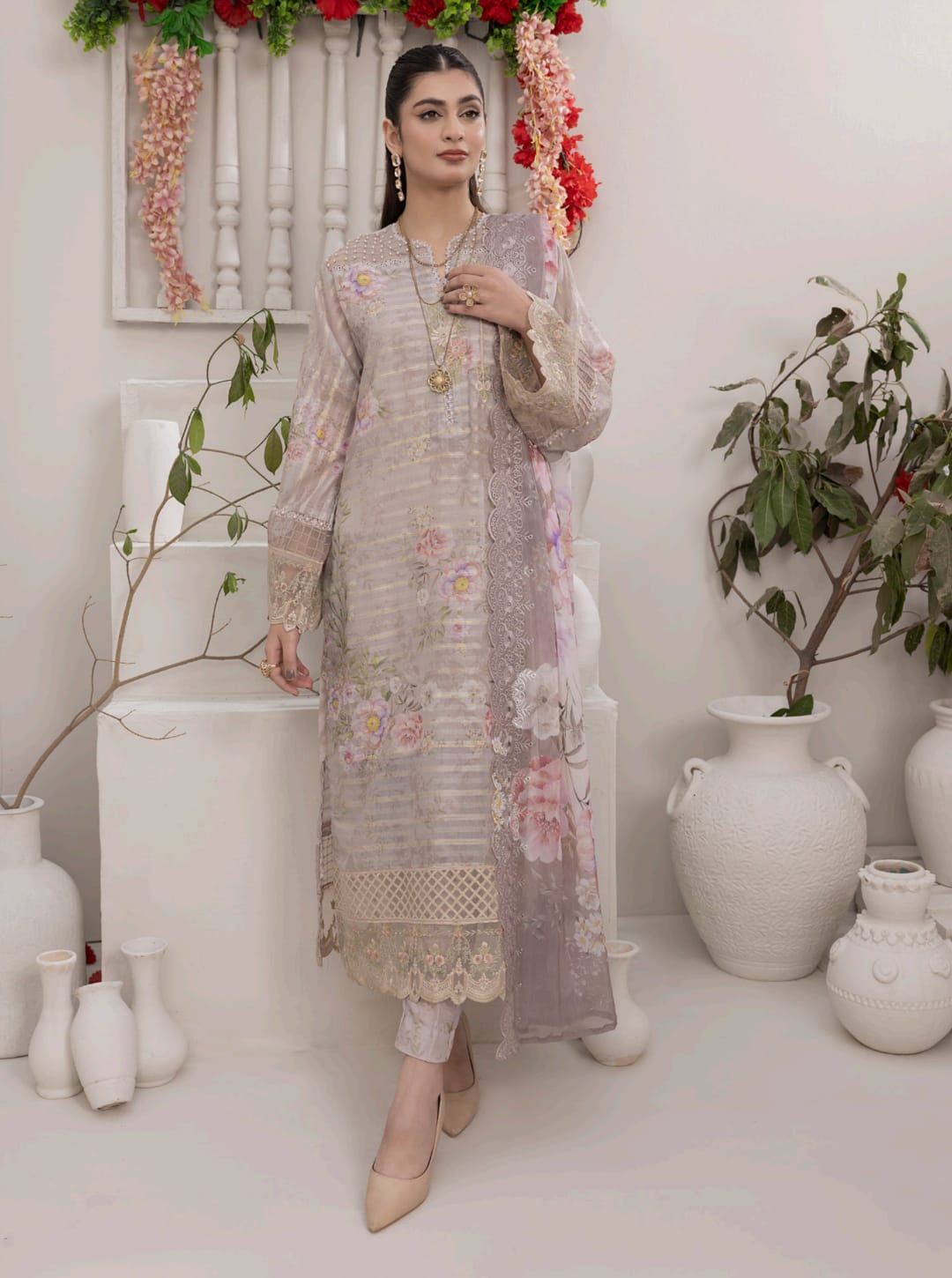 ZALEA CUVIC JACQUARD READY TO WEAR BY ADAN'S LIBAS