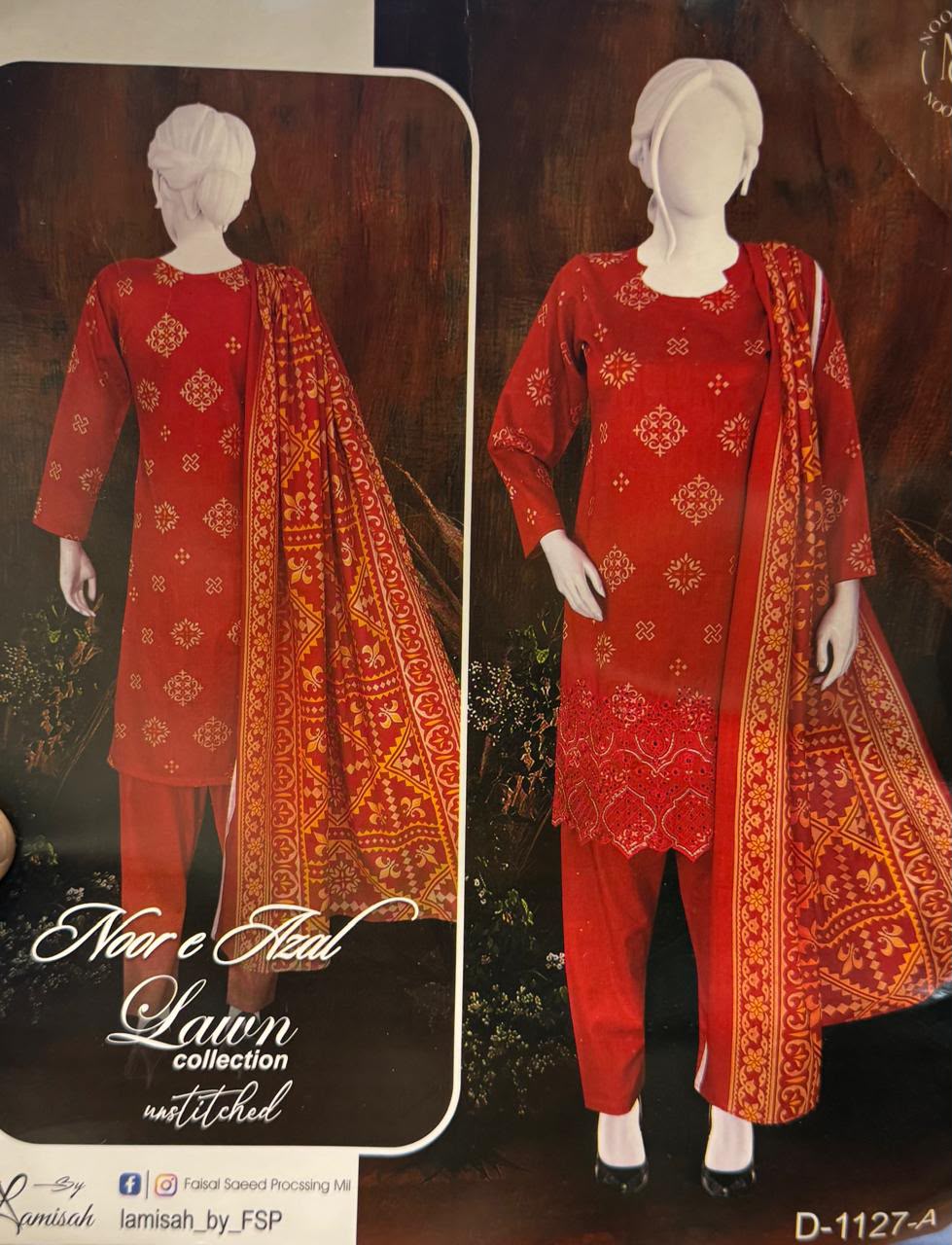 Noor e Azal Lawn 2026 Collection