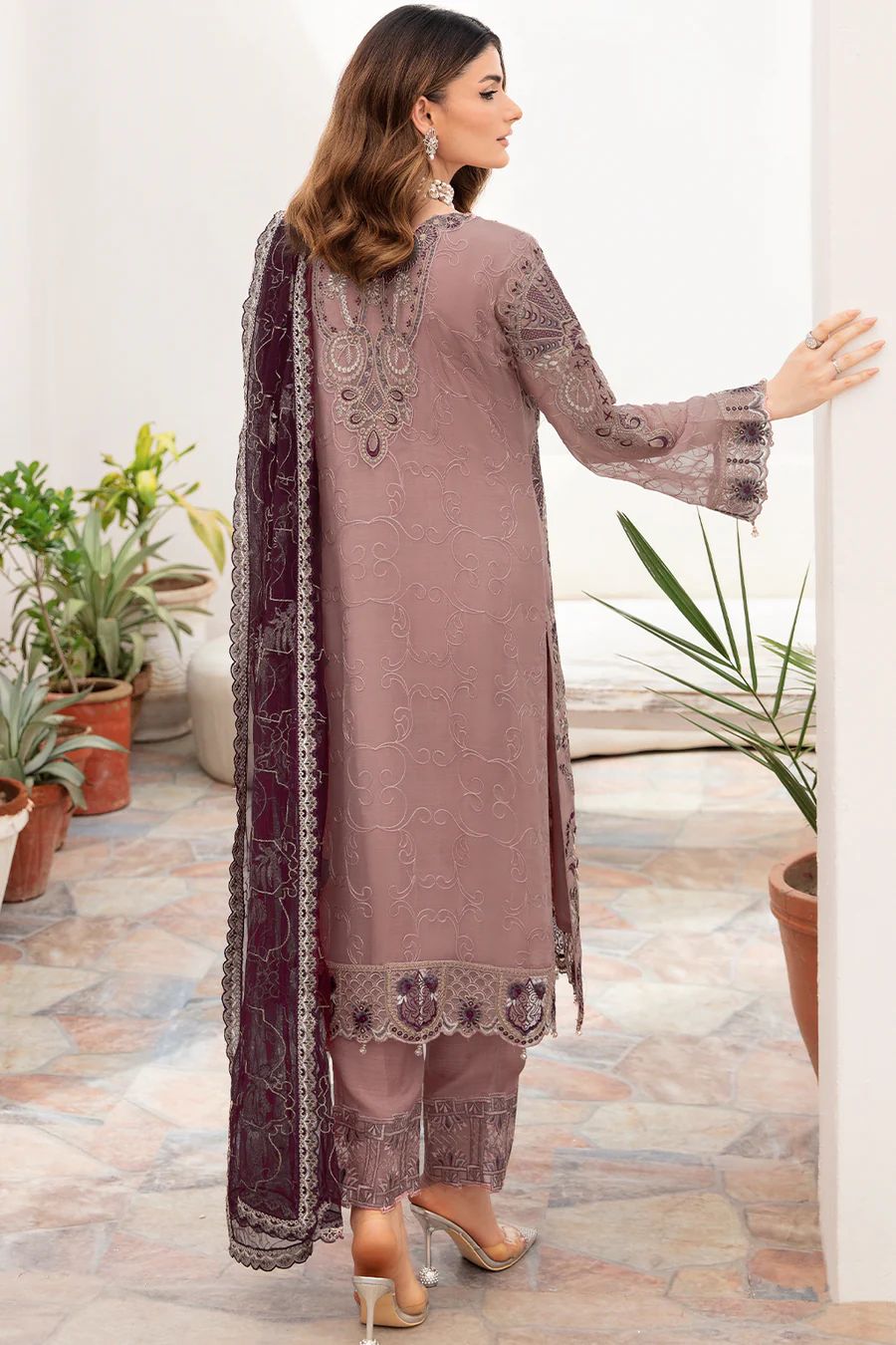 Ramsha Chiffon Embroidered Collection