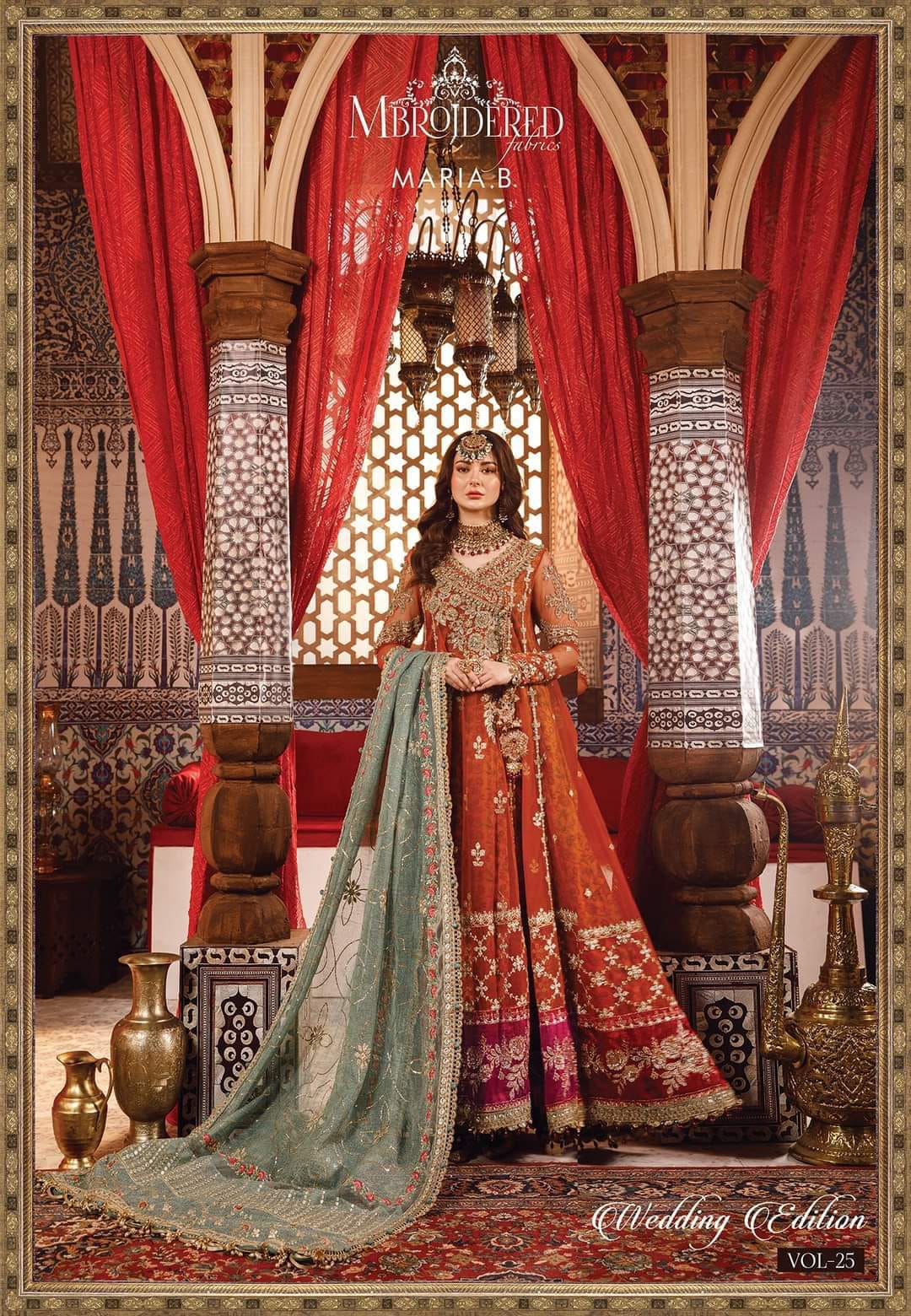 Unstitched Mbroidered Wedding Edition