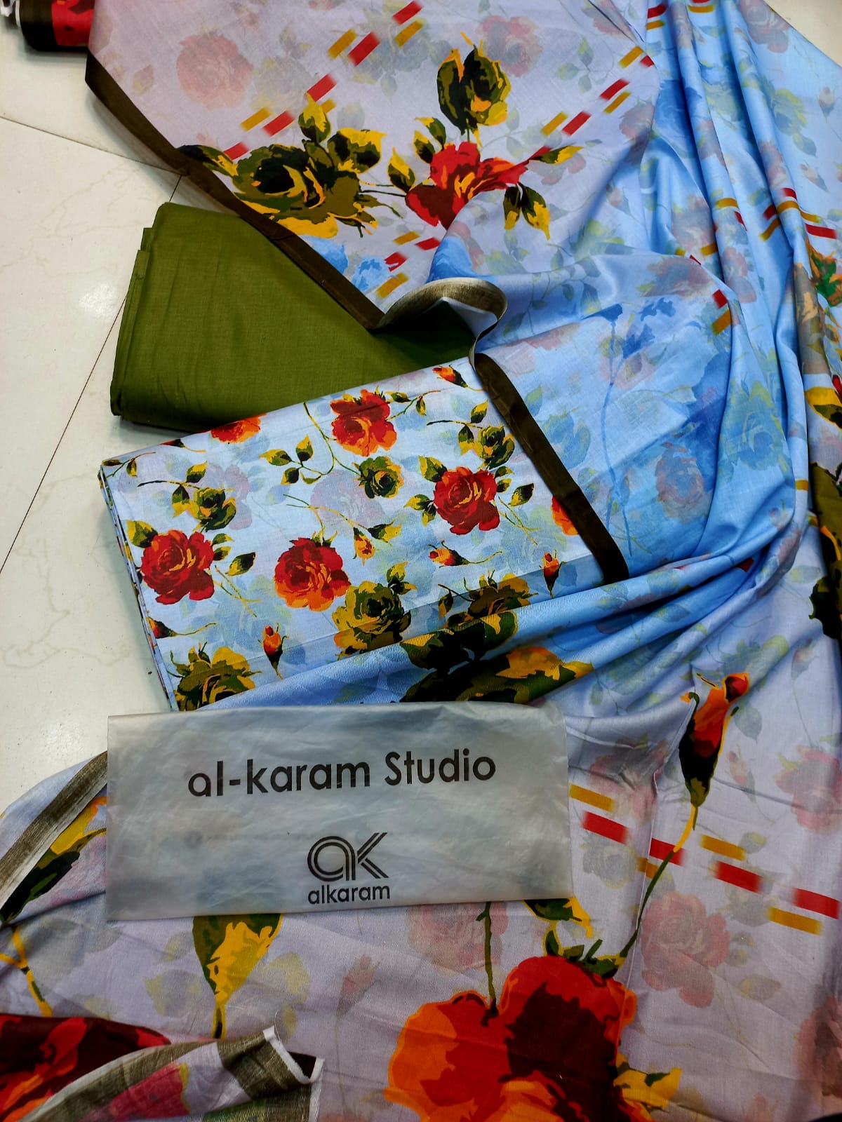 Al-Karam Kasturi Cotton Printed