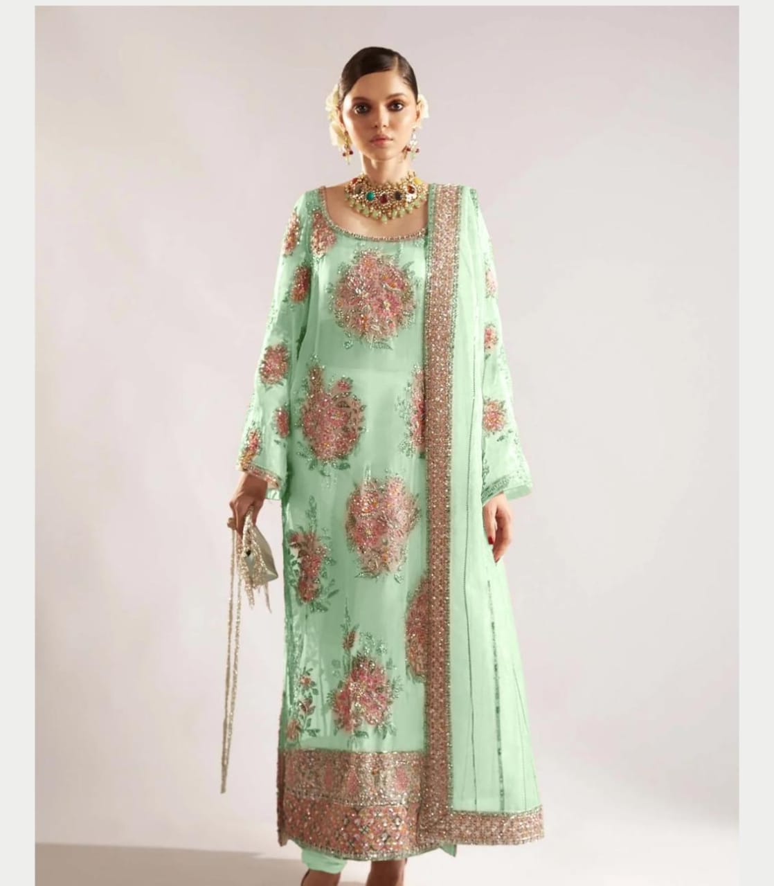 Eman Adeel Net Fancy Collection