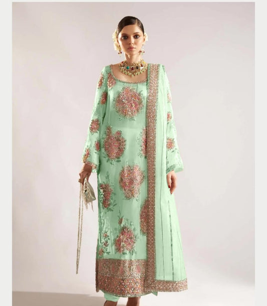 Eman Adeel Net Fancy Collection