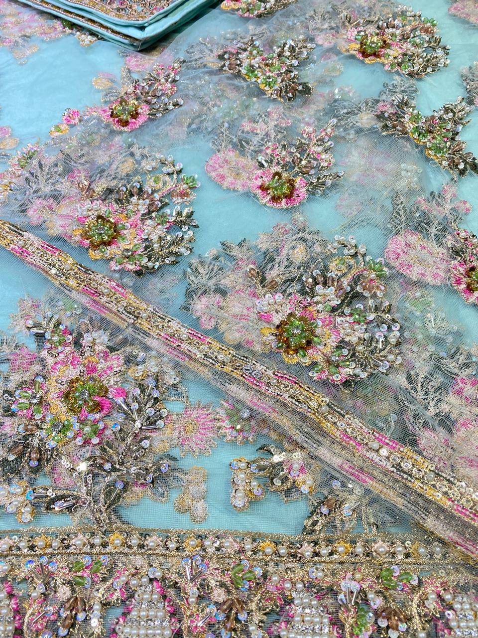 Eman Adeel Net Fancy Collection