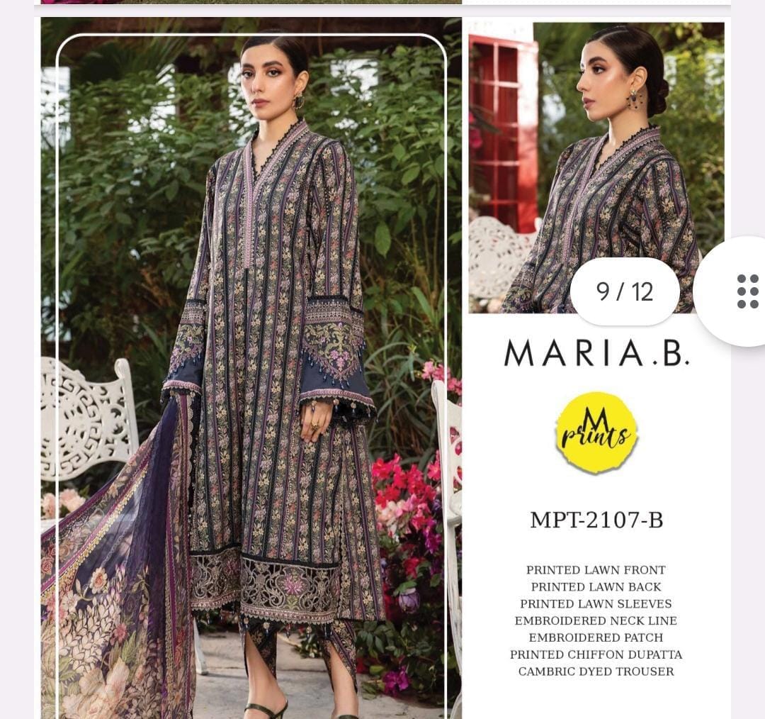 MARIA-B Mprint Lawn