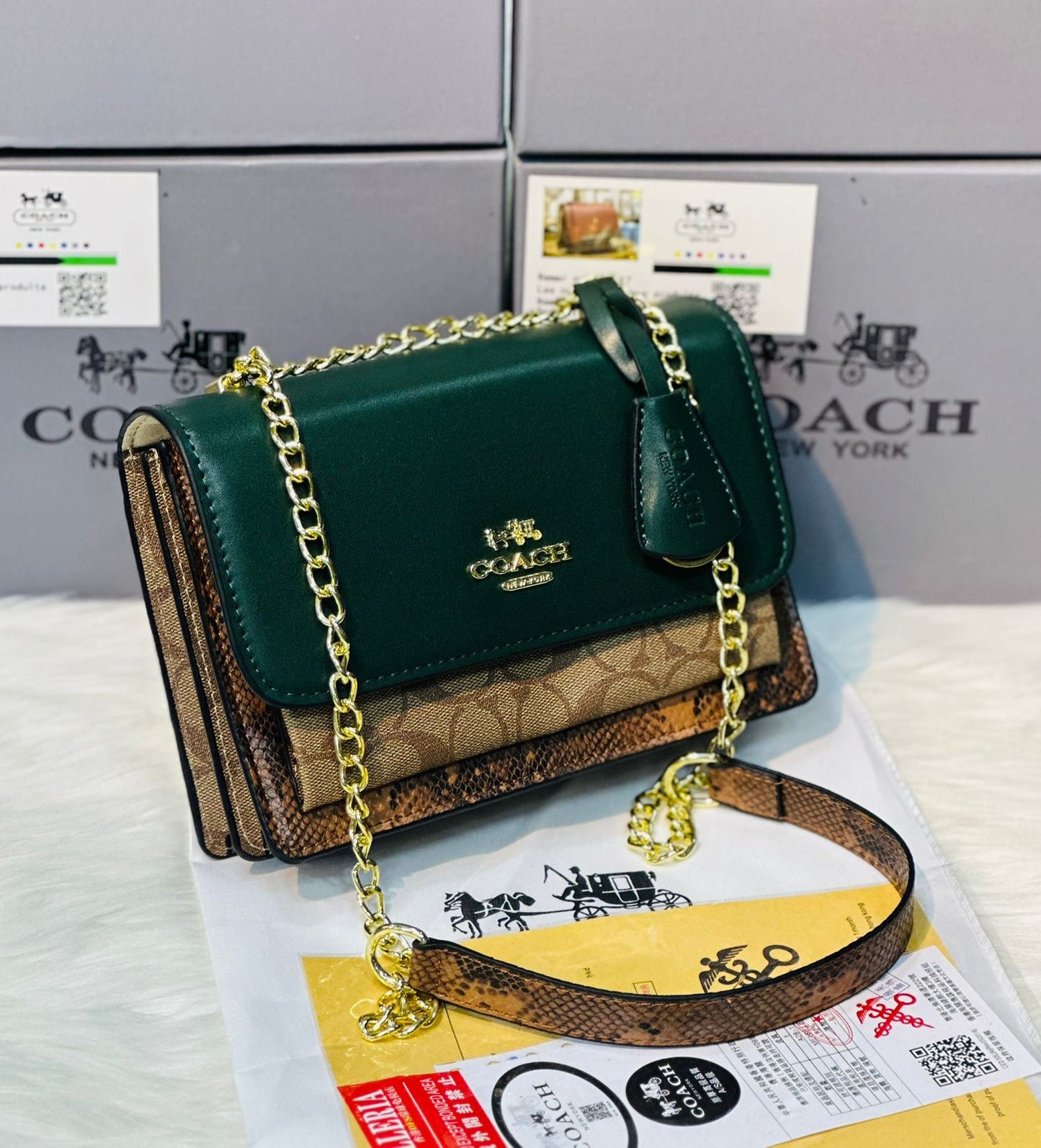 Coach Floral Klare Crossbody Bag