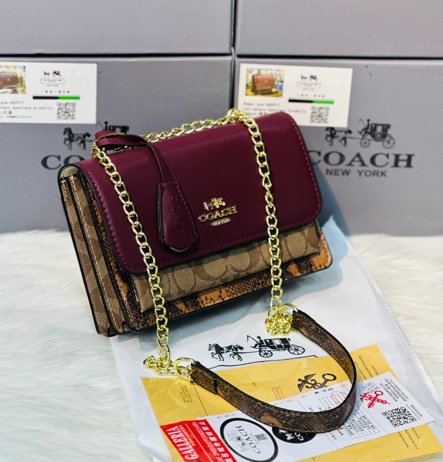 Coach Floral Klare Crossbody Bag