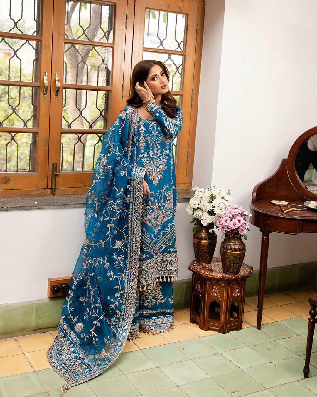 Faiza Saqlain Luxuxy Organza