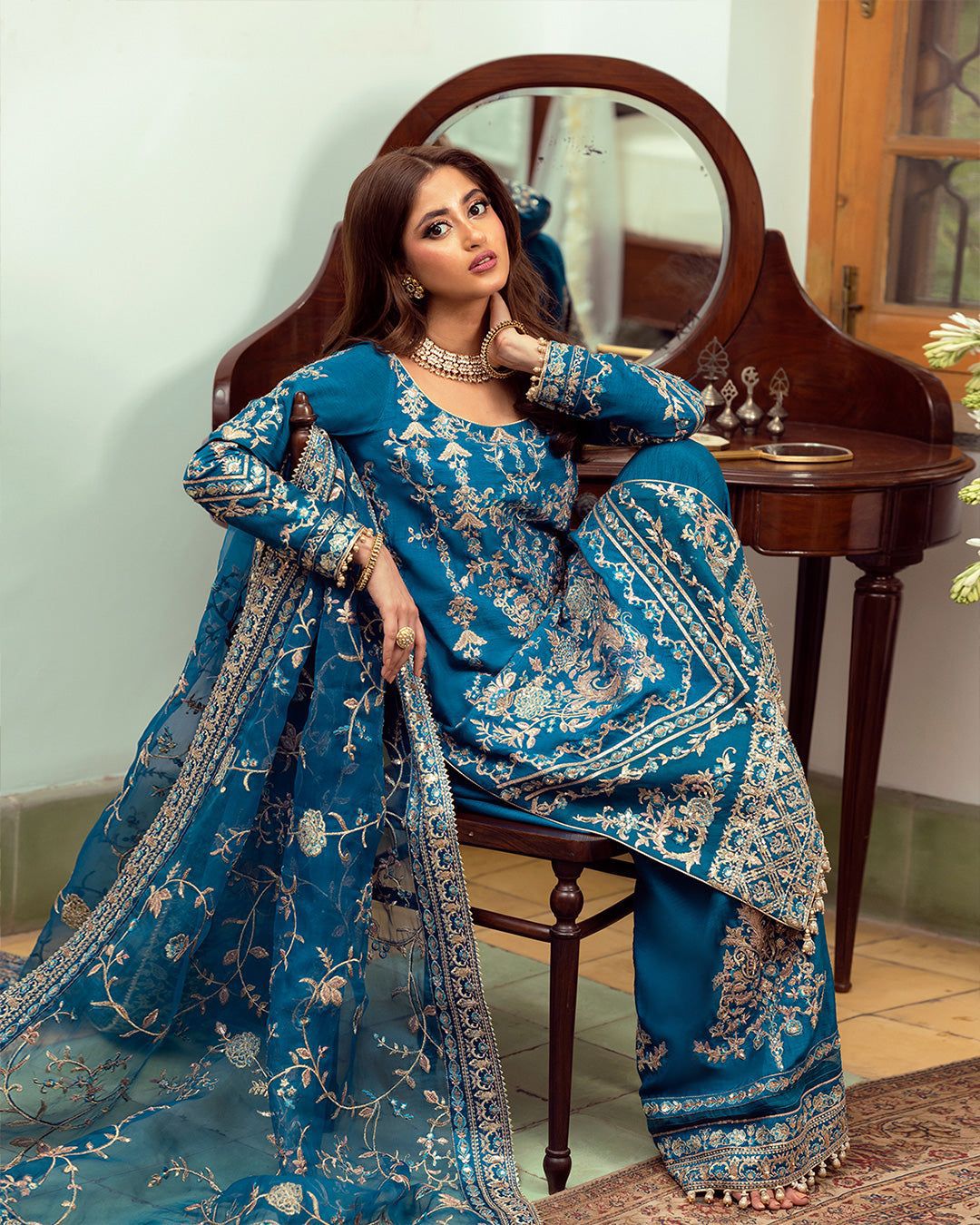 Faiza Saqlain Luxuxy Organza
