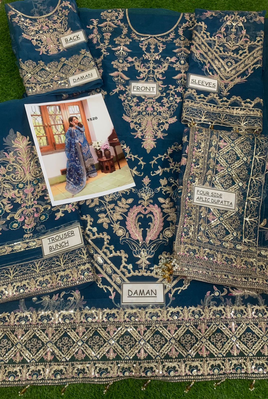 Faiza Saqlain Luxuxy Organza