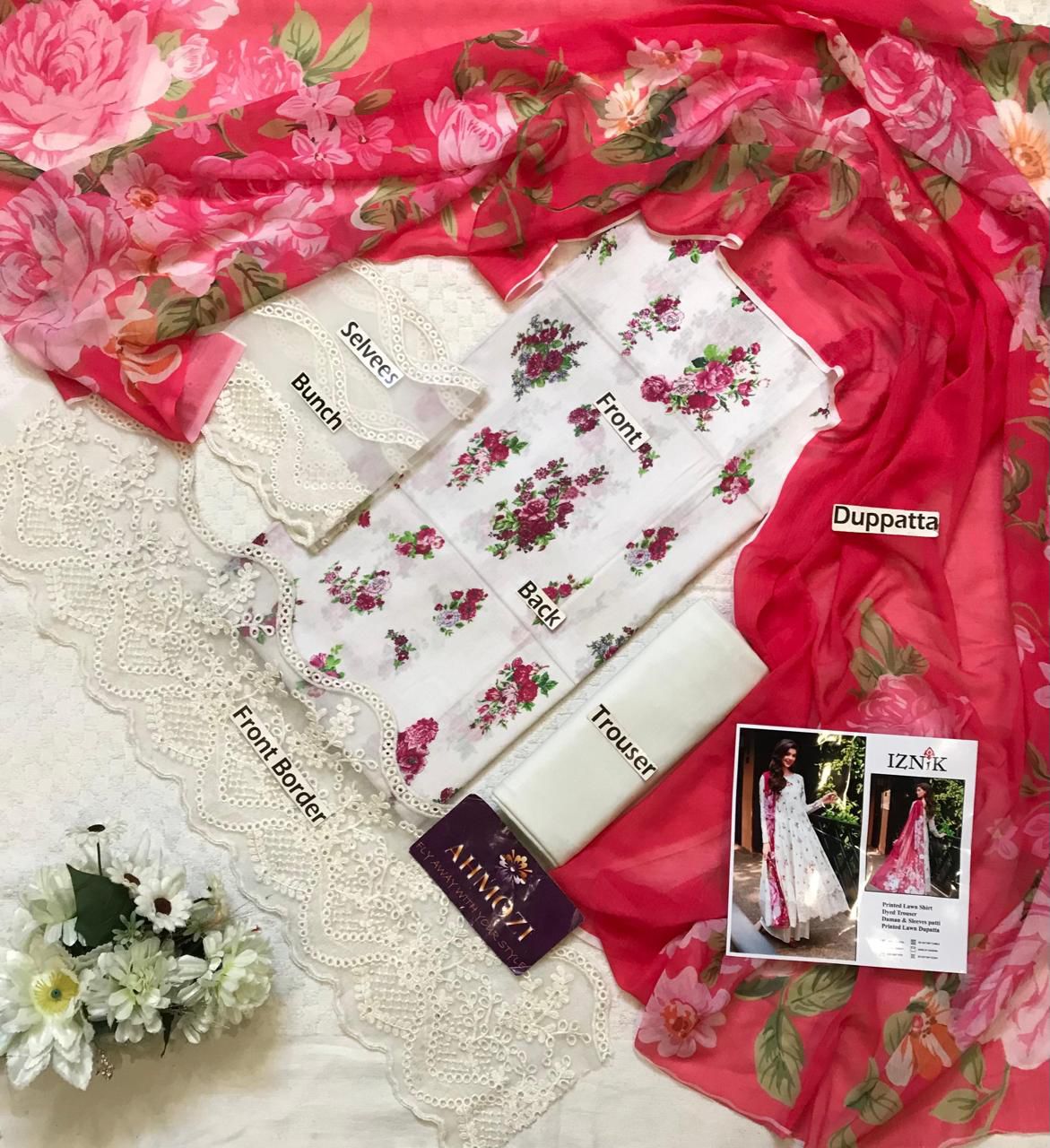 Iznik Lawn Collection