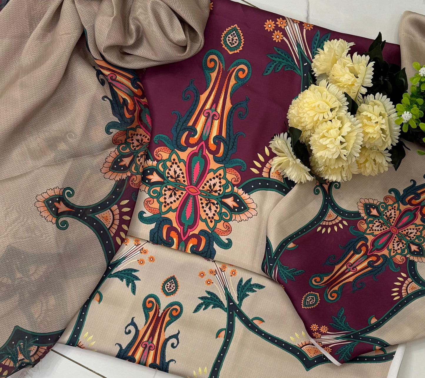 Silk Co-Ords Print