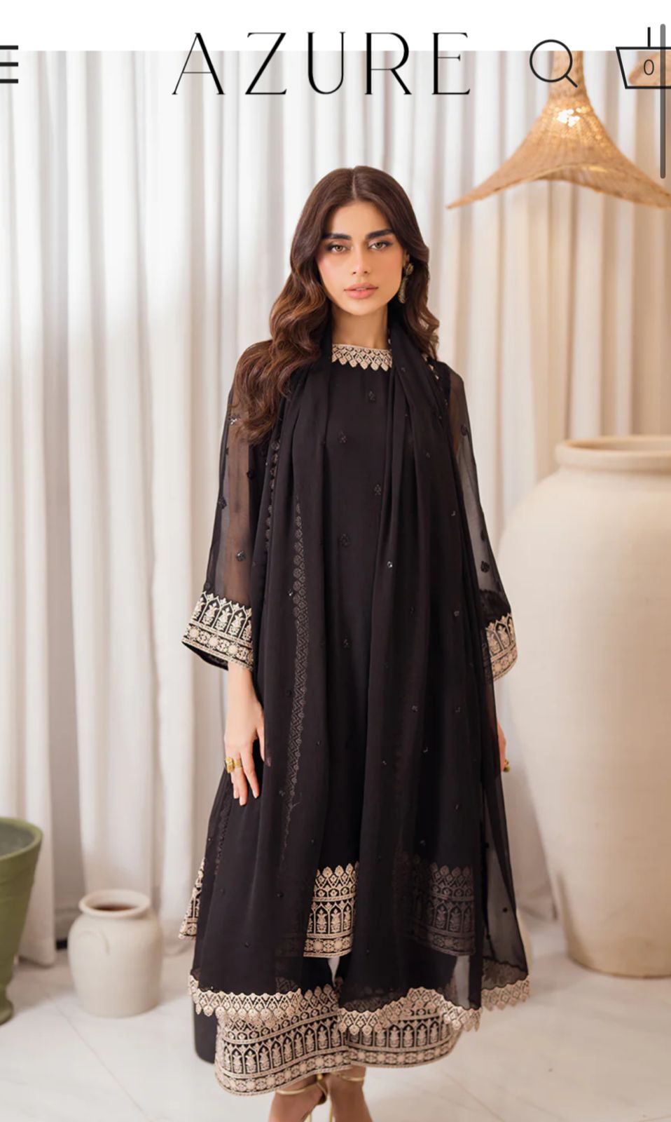 AZURE CHIFFON COLLECTION