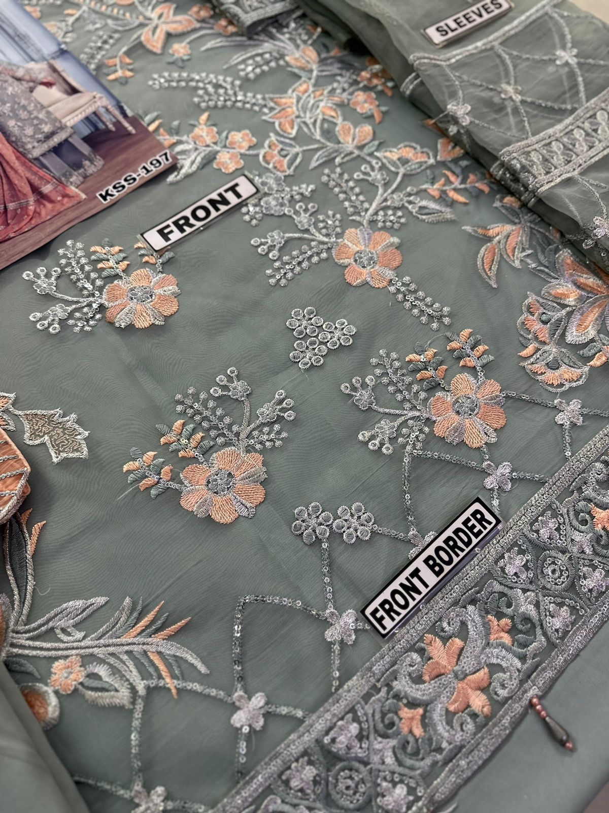 ALIZEH ORGANZA CHIFFON