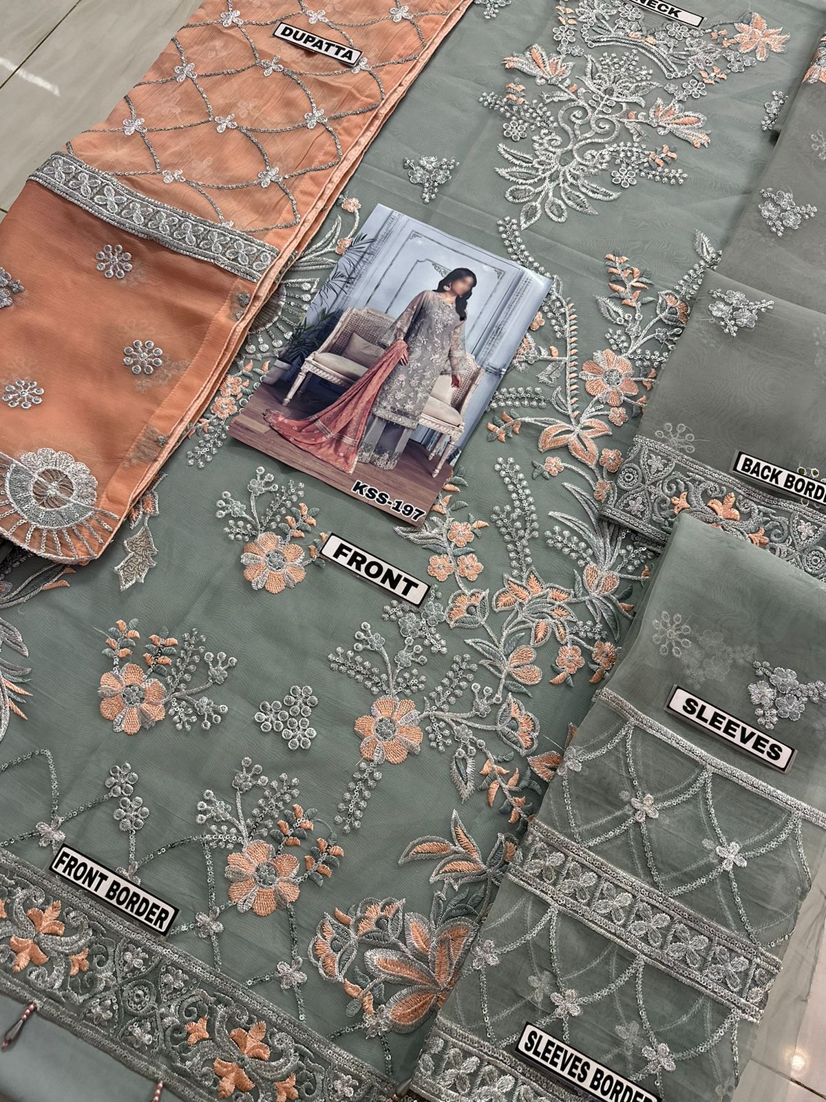 ALIZEH ORGANZA CHIFFON