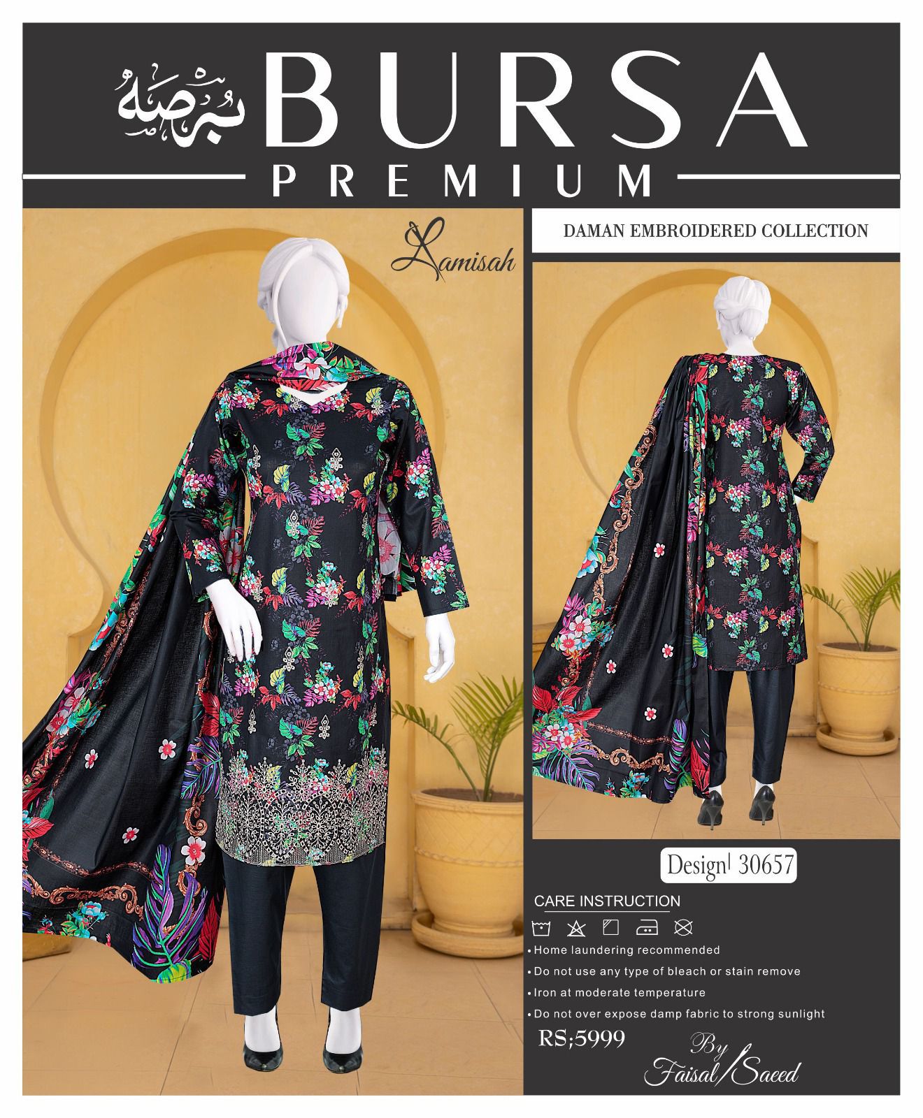 BURSA Embroiderd Collection