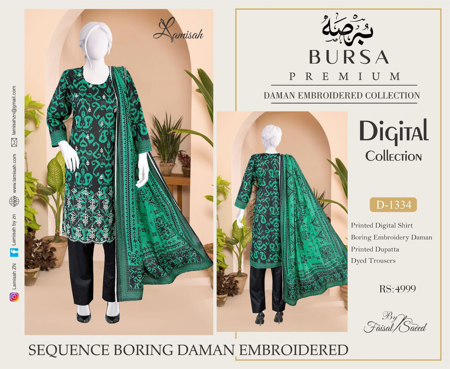 BURSA Embroiderd Collection