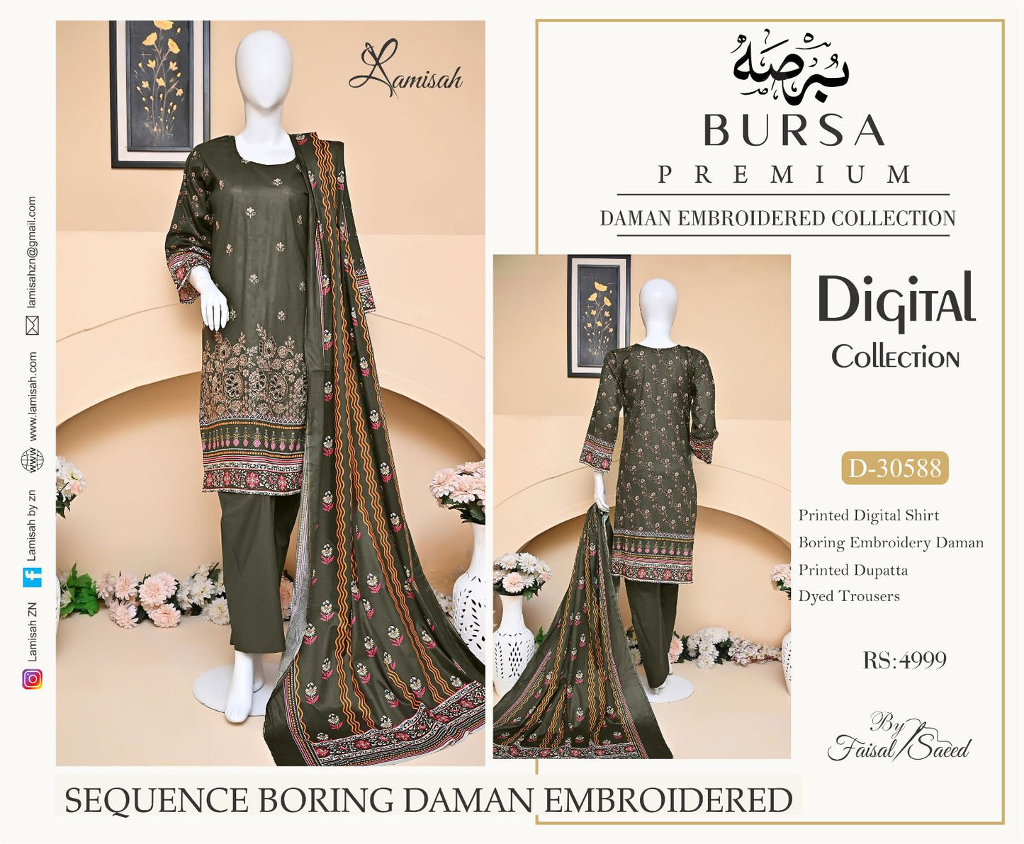 BURSA Embroiderd Collection