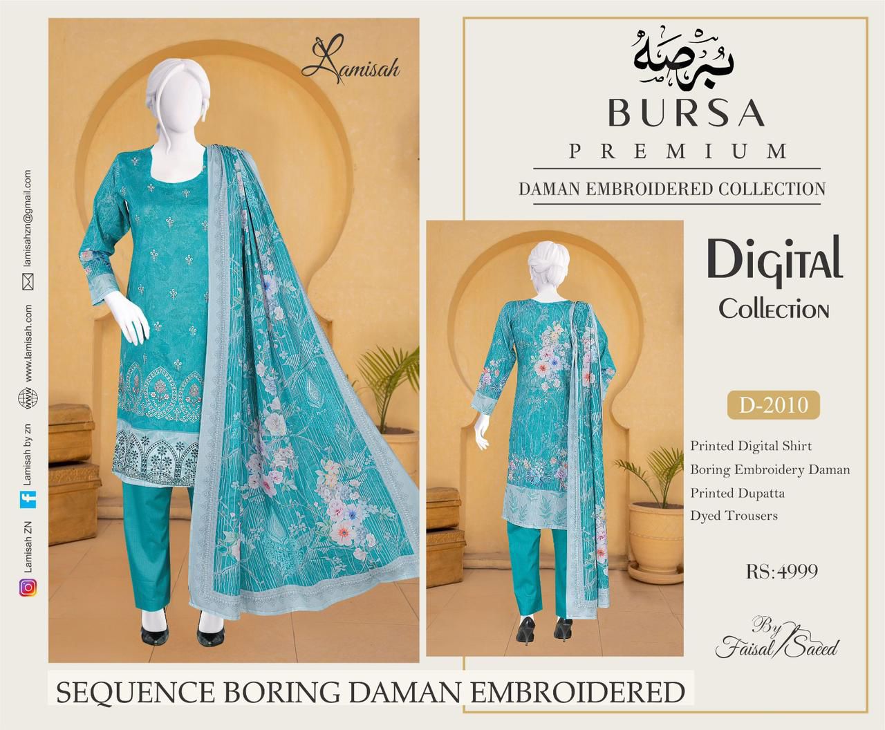 BURSA Embroiderd Collection