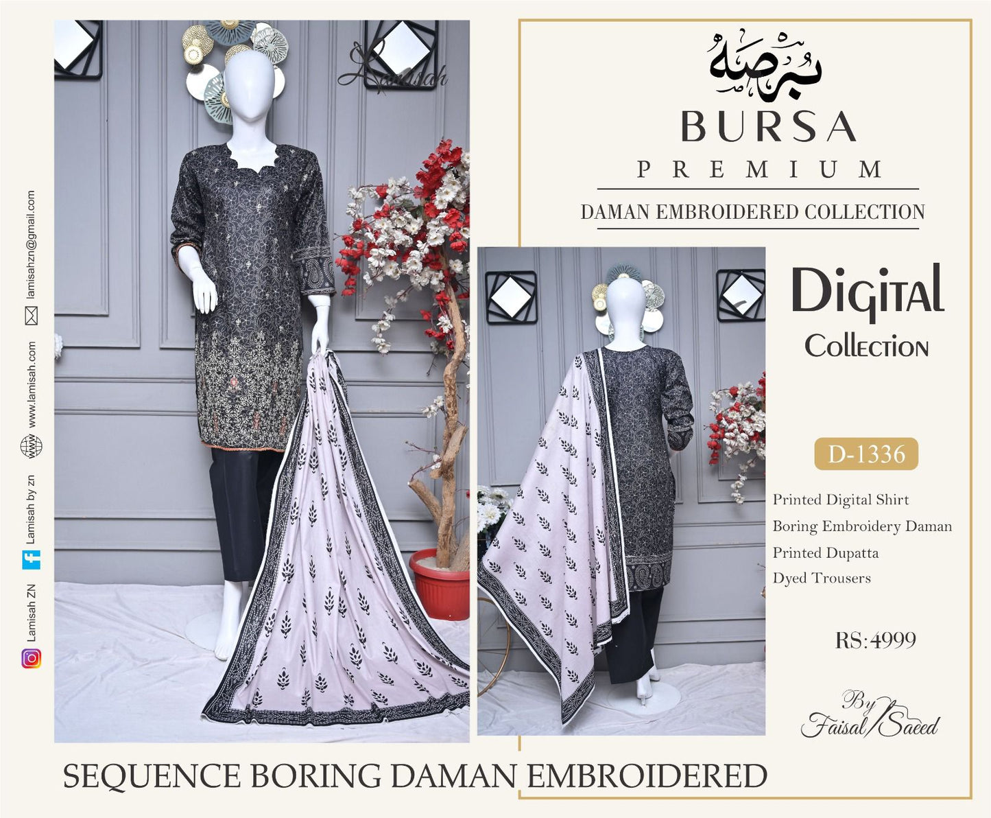 BURSA Embroiderd Collection