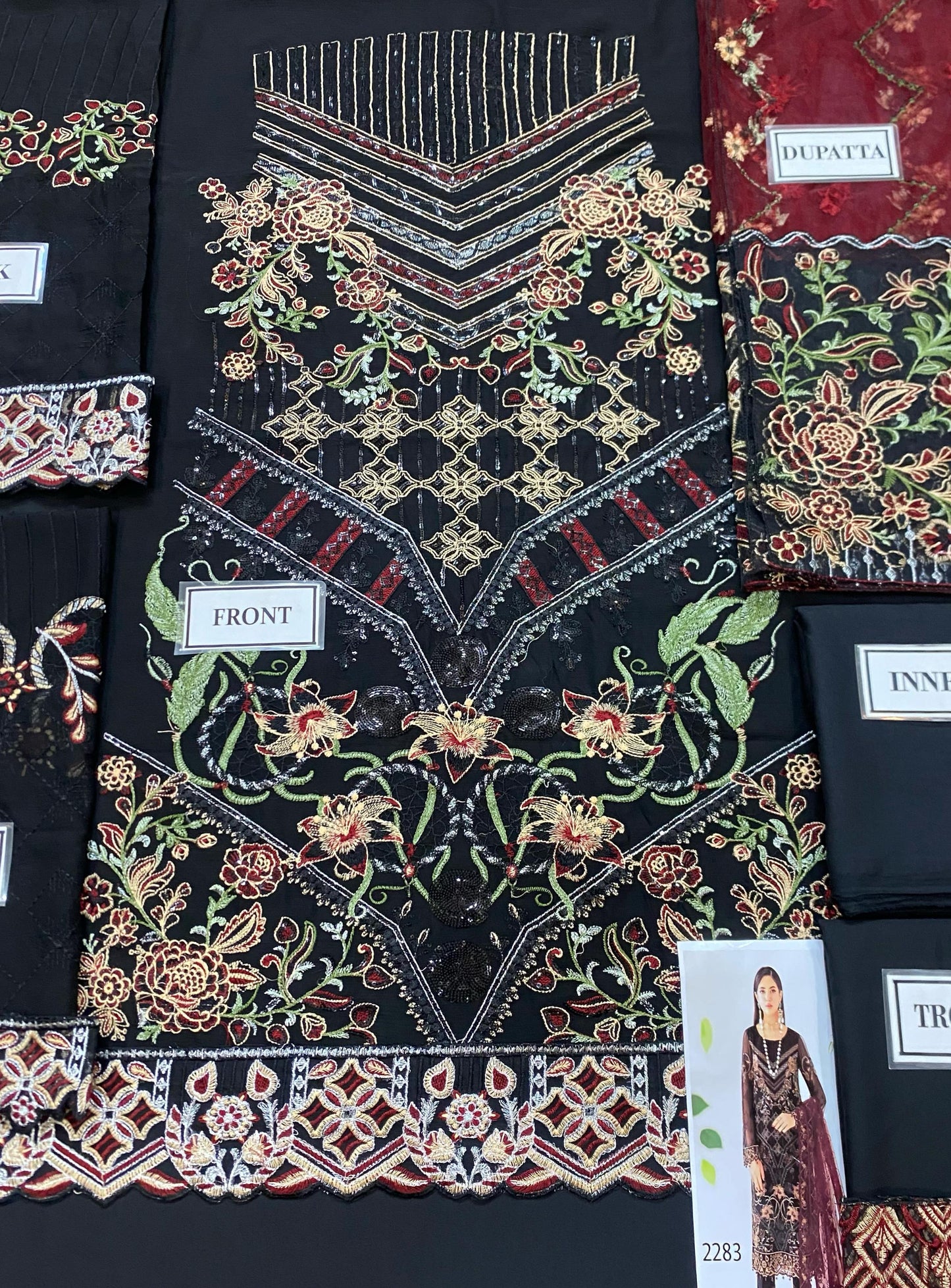 Ramsha Chiffon Embroidered Collection