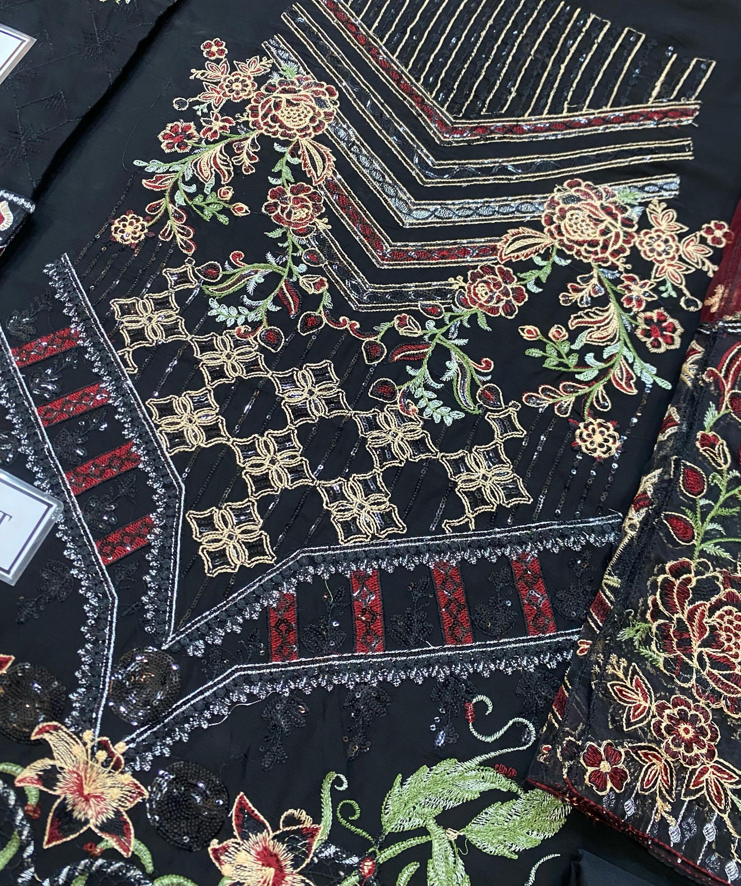 Ramsha Chiffon Embroidered Collection