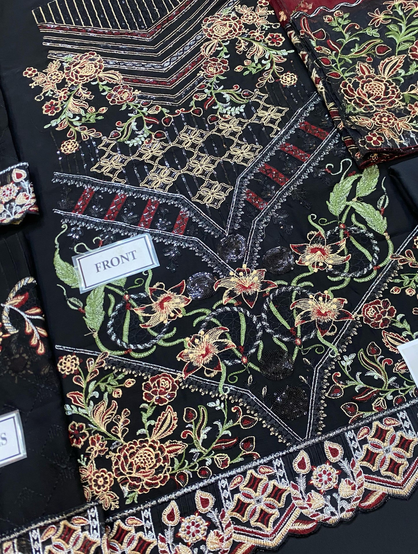Ramsha Chiffon Embroidered Collection