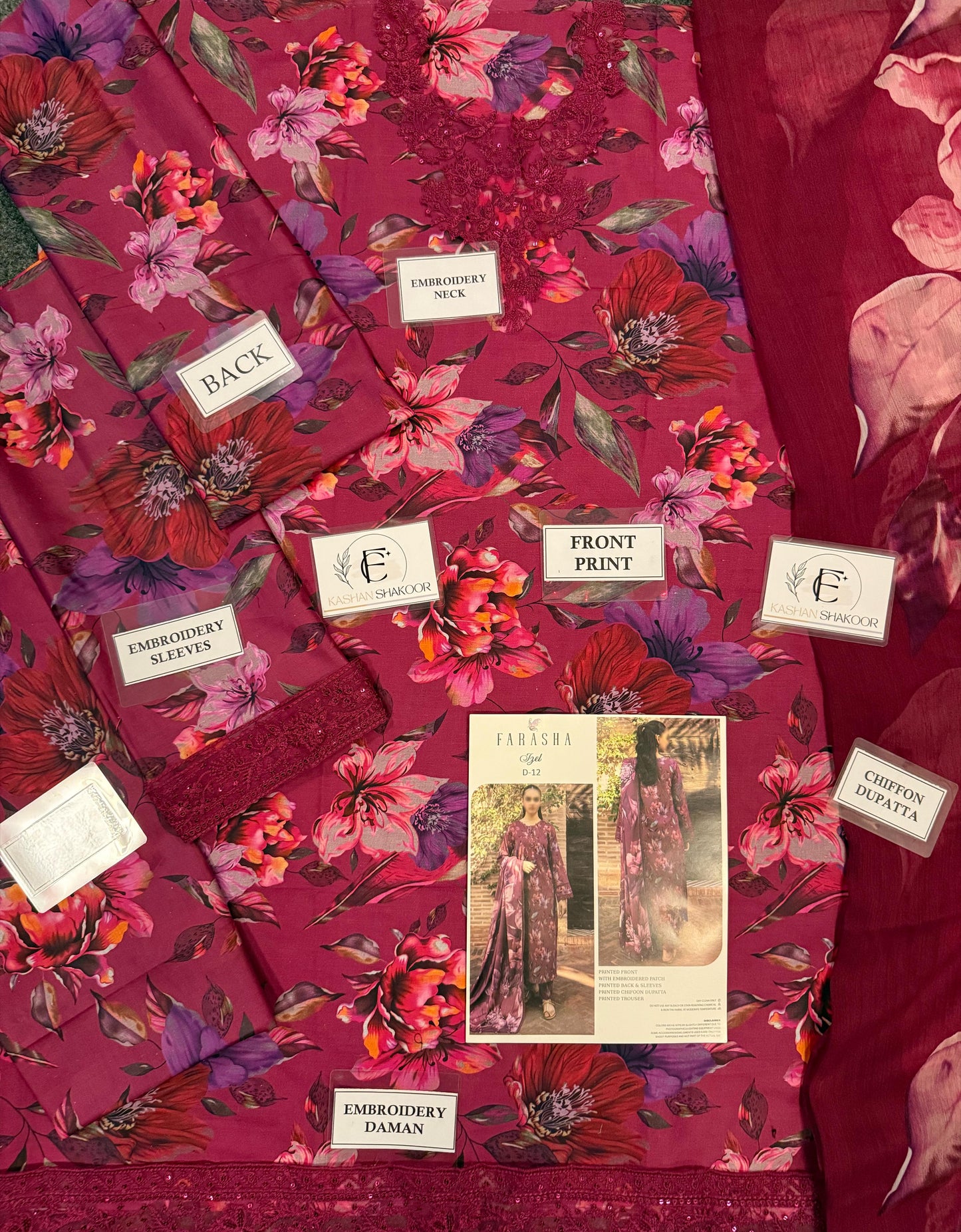 FARASHA PRINT LAWN COLLECTION