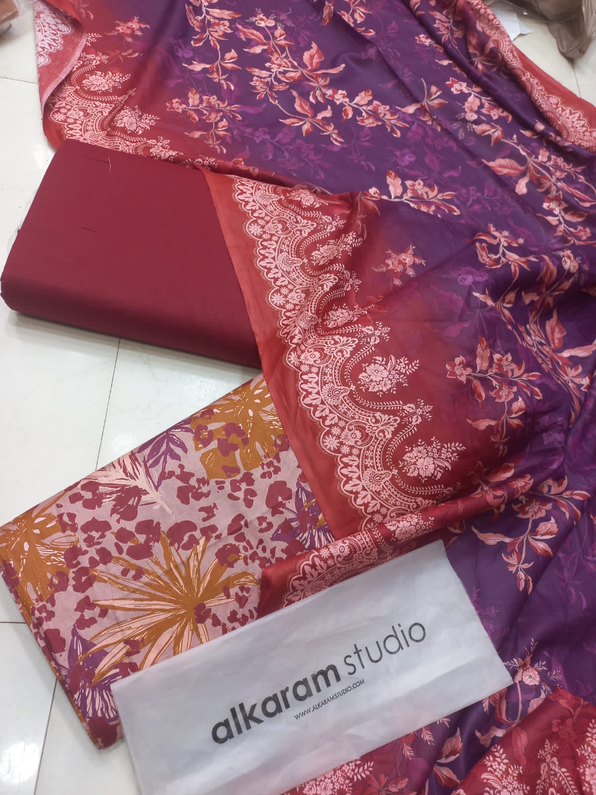 AL-KARAM KASTURI PRINTED LAWN COLLECTION