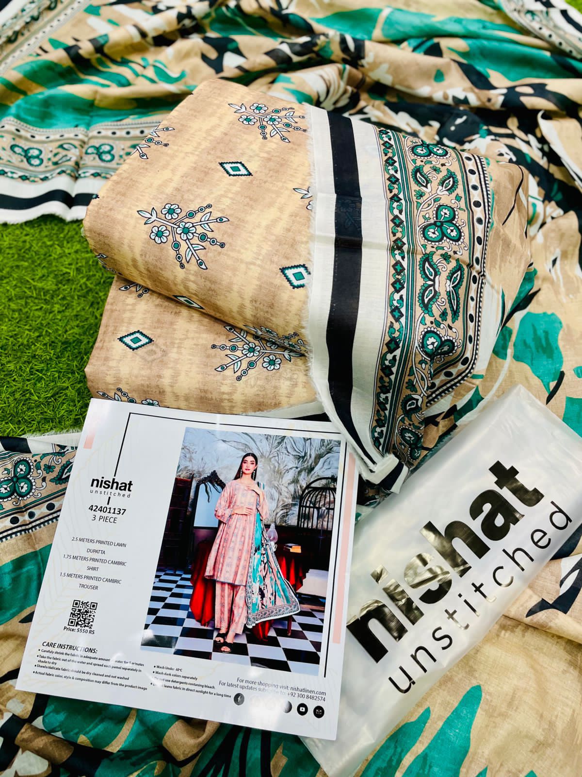 Mix Brand 3 Pcs Lawn Suit